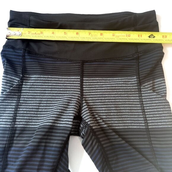 Lululemon Speed Tight II Om Stripe Black Multi 4 - Picture 12 of 14